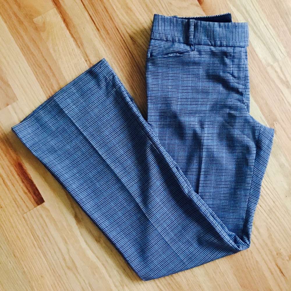The Limited Cassidy Fit houndstooth pants